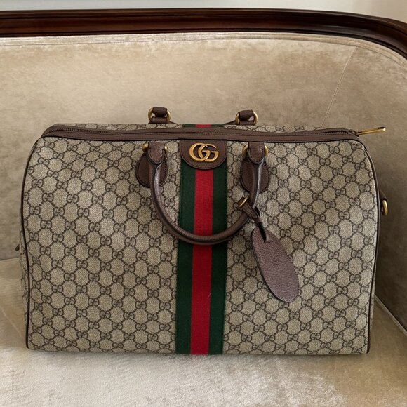 Gucci medium Savoy duffle bag - Picture 1 of 8